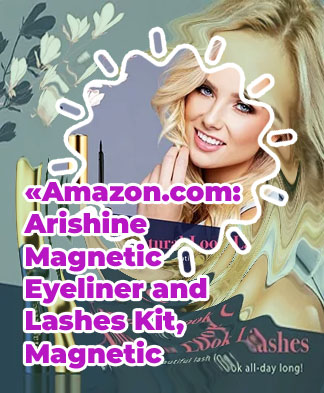 Arishine magnetic eyeliner and lashes kit
