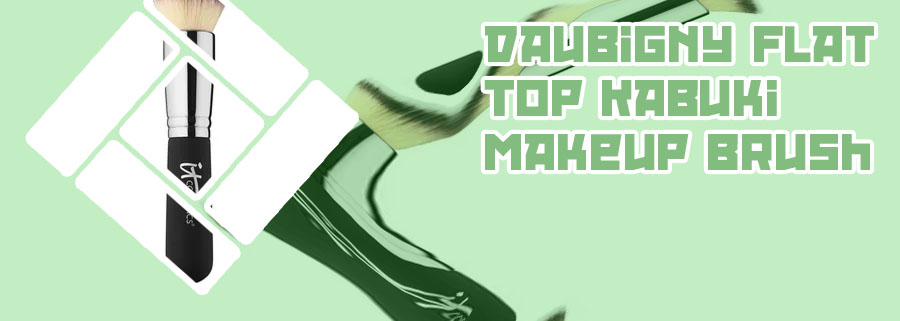 Flat top make up brush