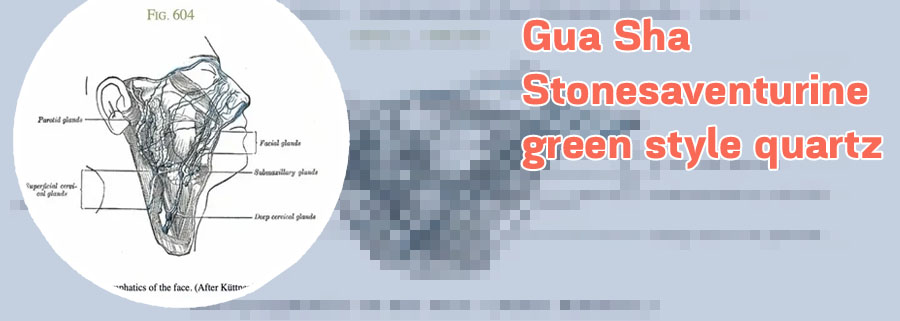 Gua sha for lymphatic drainage