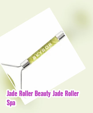 Jade roller lymphatic drainage