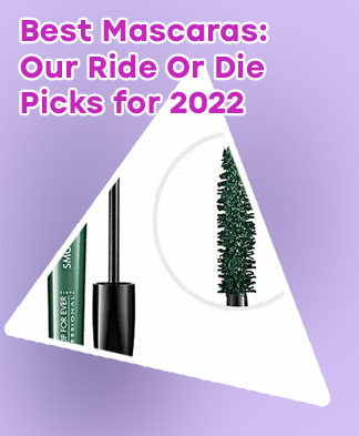 Lime green mascara