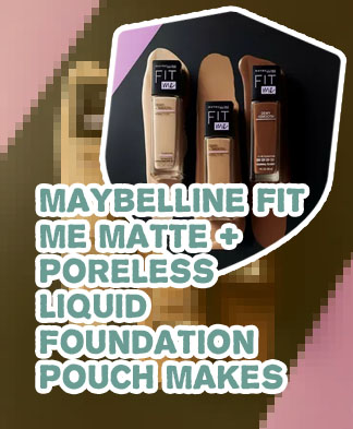 Maybelline foundation pouch