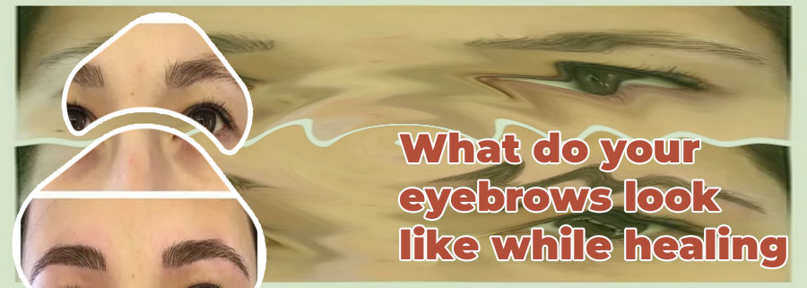 Perfect microblading eyebrows