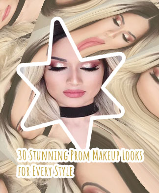 Prom makeup