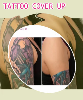Tattoo cover up makeup