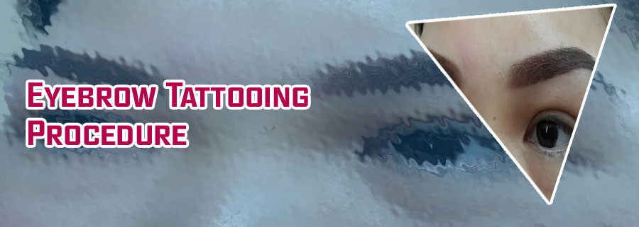 Top up eyebrow tattoo